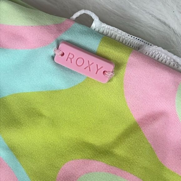 Roxy Tropics Hype Hipster Reversible Ambrosia Swirl Bikini Bottom Size XL - Picture 6 of 11